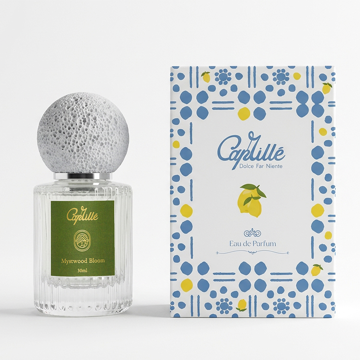capriblu 香水2本 Caprillé 幽森之馥Eau de Parfum｜白茶× 雪松・晨曦靜謐木質香