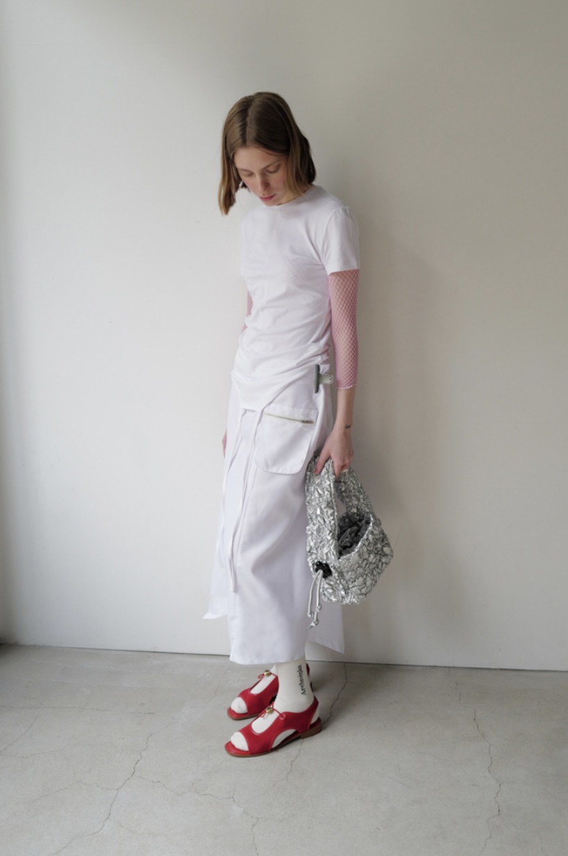 ★Archivepke★Daisy tote bag★Silver spoon★韓国★大人気★ ARCHIVEPKE] Daisy tote bag : Silver spoon (Archivepke/トート