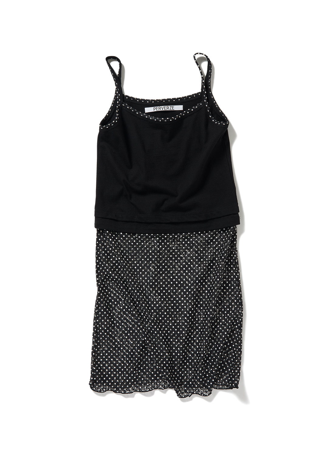 PERVERZE Combined Strap Dress