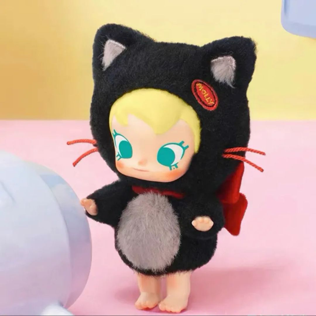 POP MART Baby Molly 口袋朋友系列搪膠毛絨掛件盲盒潮玩周邊隨機出貨