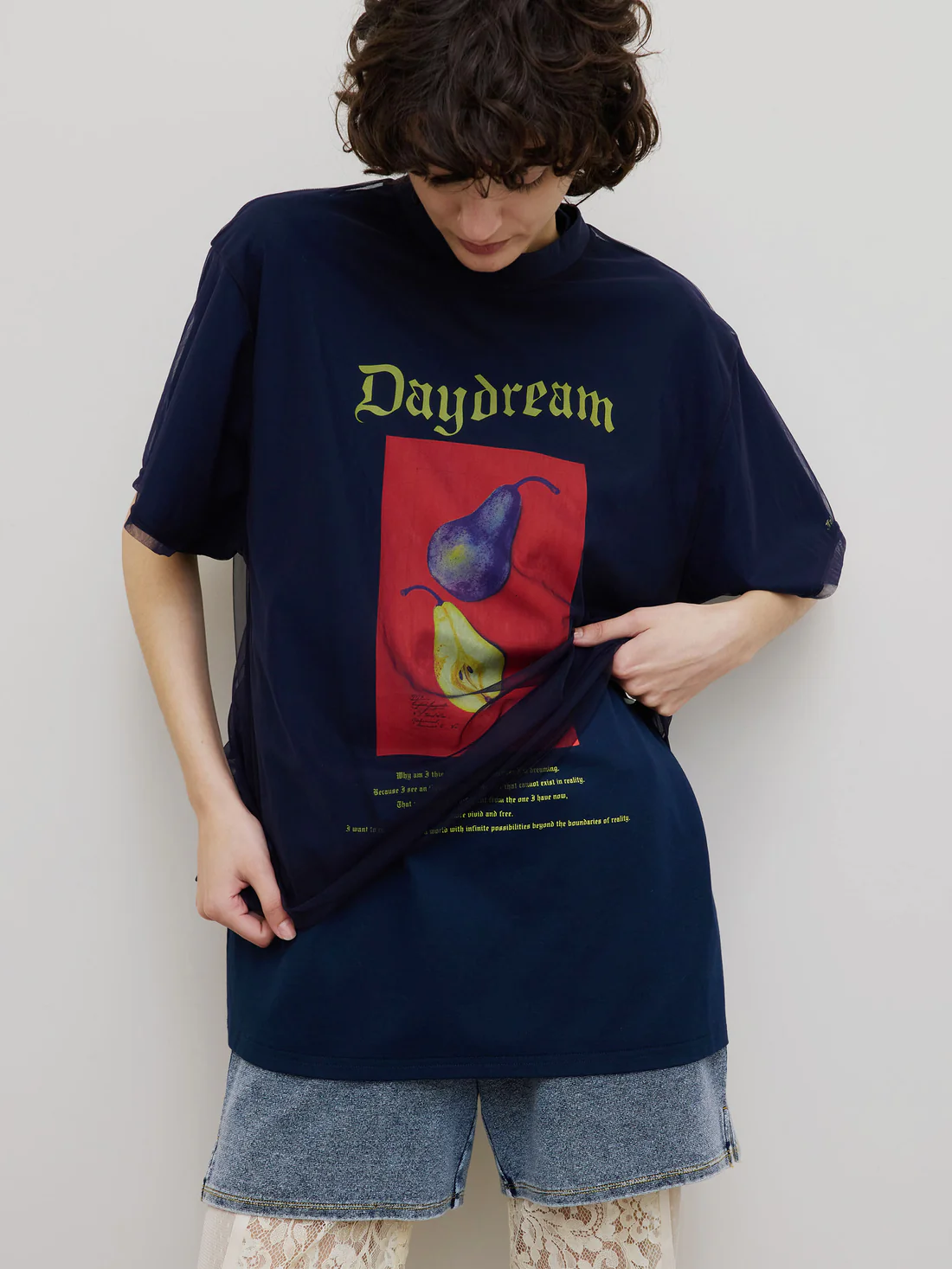 AMERI MEDI LAYERED CONCEPT TEE