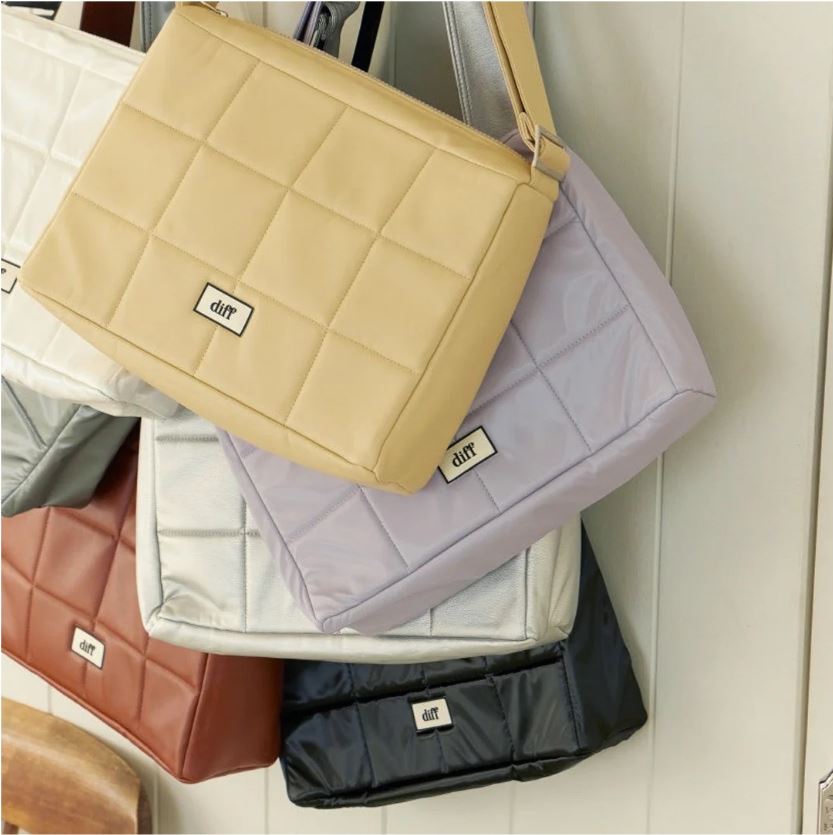 韓國 diff Large Bag Block 方塊包 肩背包 托特包