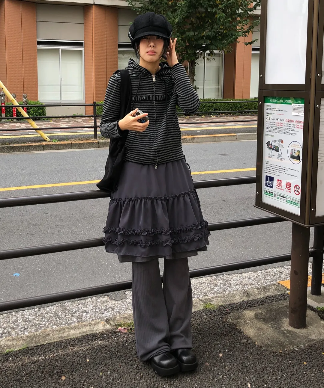 FLAREUP🇰🇷 3-Layered Ruffle Skirt Pants