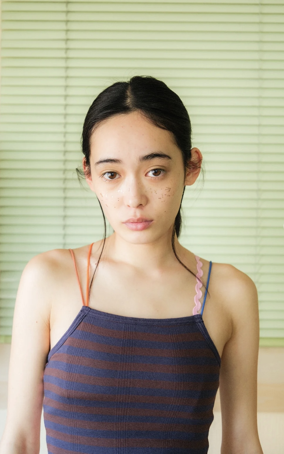 PAMM キャミソール miller × PAMMの後ろ姿のカップ付きキャミソール